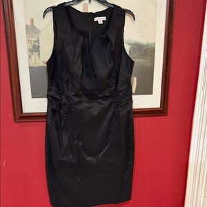 Coldwater Creek Elegant Black taffeta dress size 18W